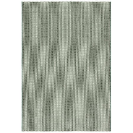 Safavieh 2 ft.-7 in. x 5 ft. Courtyard Rectangle Area Rug Dark Green & Beige CY8022-32221-3